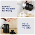 thumbnail image 5 of YasTant 1L(34OZ) Thermal Coffee Carafe Tea Pot Stainless Steel, Double Wall Vacuum Insulated, Coffee Thermos for Coffee Milk Tea, 5 of 9