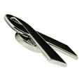 thumbnail image 2 of PinMart's Black Awareness Ribbon Mourning Melanoma Gang Prevention Magnetic Pin, 2 of 3