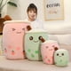 thumbnail image 3 of Juguete de peluche suave para bebida de fruta, almohada de abrazo de té de leche, cojín de té de burbujas, relleno de manzana verde, rosa y fresa, 3 of 5