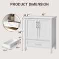 thumbnail image 2 of Freestanding Bathroom Vanity with Integrated Sink, Wood Storage Cabinet with Soft Close Doors and Drawer, Modern Floor Standing Vanity Set for Bathroom Organization, Multiple Sizes Colors Available, 2 of 7