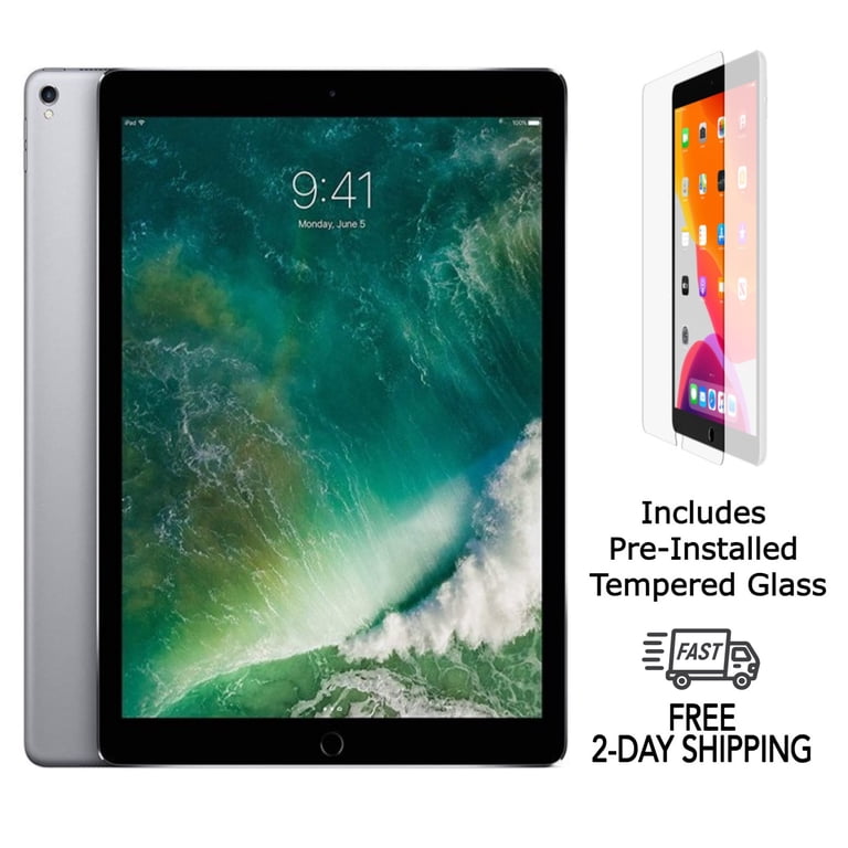 Restored Apple,A1584, iPad Pro (1st Gen) (Wi-Fi) 128GB, Space Gray