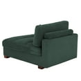 thumbnail image 4 of DREAMSIDEA Oversized Chaise Lounge for Living Room Modern Corduroy Sofa with Right Armrest Indoor Lounge Chair,Hunter Green, 4 of 9