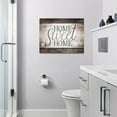 thumbnail image 6 of Large Home Sweet Home Wall Art Farmhouse Family Word Sign Pictures Wall Decor Home Quotes Canvas Painting Print Decoration Artwork Framed for Living Room Bathroom Master Bedroom Dining room 16"x12", 6 of 7