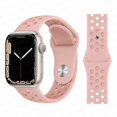 thumbnail image 1 of Correa para Apple Watch band 44mm 40mm 49mm 45mm 41mm 42mm 45 mm Pulsera deportiva de silicona correa iWatch Series Ultra 8 SE 7 6 5 4 3 Dengxun unisex, 1 of 2