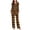 RYE11-Orange, variant on Brqkzdu 2 Piece Womens Halloween Pajamas Sets Long Sleeve Collar Button Down Pj and Pajama Pants Loose Comfy Nightwear Sets