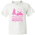thumbnail image 3 of Inktastic Breast Cancer Awareness Month- October Youth T-Shirt, 3 of 5