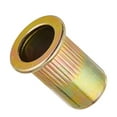 thumbnail image 4 of Mobutofu 100 Pcs Écrous à Rivets Assortiment Écrous Plats en Acier au Carbone pour Décoration, 4 of 7