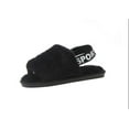 thumbnail image 1 of Ladies Plush Slippers Women Comfortable Slippers Warm Fluffy Fur Non-Slip Sandals With Memory Foam-36-37, 1 of 7