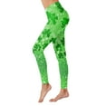 thumbnail image 2 of Rovga Women'S Leggings Soft Yoga Pants St. Patricks Day Print High Waist Yoga Pants For Leggings Tights Yoga Running Fitness High Waist Leggings, 2 of 5