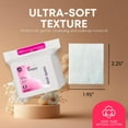 thumbnail image 3 of Almohadillas limpiadoras de algodón Swisspers Premium Ultra Soft x450, 3 of 5