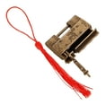 thumbnail image 4 of WHAMVOX 1 Set of Vintage Padlock Latch with Decorative Buckle for Drawer Supply, 4 of 8