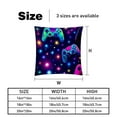 thumbnail image 5 of Game Controller with Unique Patterns Covers - Set of 2 Throw Pillows for Home Decor - Available in 16x16, 18x18, 20x20 Inches for Various Occasions, 5 of 6