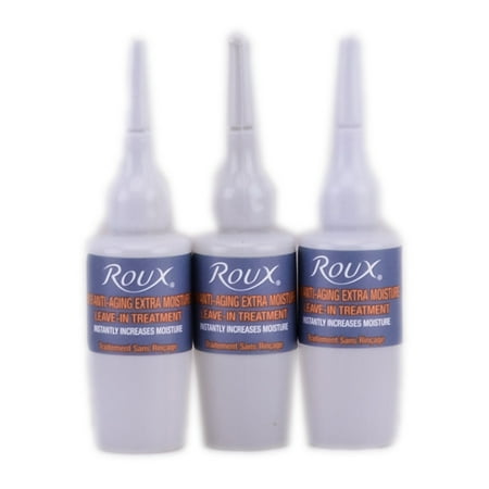 Roux Leave-in Treatment #619 Anti Aging Extra Moisture - By 76% ( By 76% / 3pk x 0.5 (Best Anti Shrinkage Hair Products)