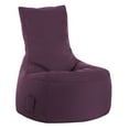 thumbnail image 1 of Gouchee Home Swing Brava Purple Bean Bag Chair – Water-Repellent Fabric with Polystyrene Bead Filling, Suitable for Adults and Teens, Lightweight & Portable Seating for Bedroom, Dorm or Living Room, 1 of 8