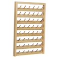 thumbnail image 4 of Estante de carrete para colgar en la pared Estante de trenzado de madera Cuerdas Estante de hilo de coser Almacenamiento de hilo de coser para, 4 of 8