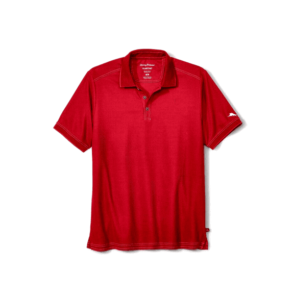Tommy Bahama Men's T222077 Emfielder Short Sleeve Polo Shirt Chili Pepper M