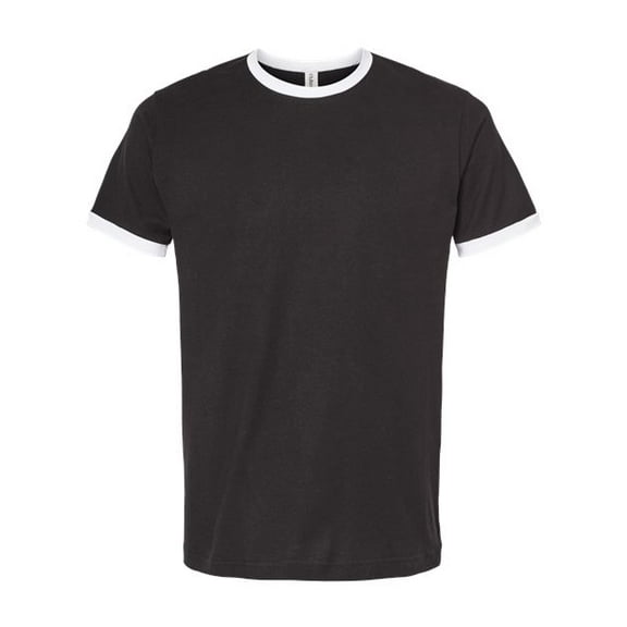 Tultex New MMsF Unisex Fine Jersey Ringer T-Shirt
