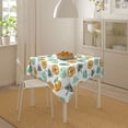 thumbnail image 4 of Wukai Tiger Leaves Waterproof Tablecloth for Kitchen Dining, Fits Square Tables for 2-4 Seats -54"x54", 4 of 7