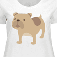 thumbnail image 4 of Inktastic Bulldog Women's Plus Size T-Shirt, 4 of 5