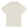 thumbnail image 6 of FORMRS Boys Rash Guard with Short Sleeves UPF 50+ Swim Shirts Sizes 3-12T, White Cat Rainbow, 6 of 6