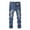 Blue 5, variant on OGLCCG Boy's Ripped Jeans Fashion Stacked Destroyed Distressed Stretch Skinny Fit Denim Pants with Pockets Lightweight Jeans Pants 4-14 Years