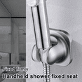 thumbnail image 4 of Handheld shower head stand - multi-angle adjustable - Minimal design wall mounted shower stick stand, 4 of 7