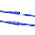 thumbnail image 3 of 100X Connecteurs de Fil à Bulle Bleus Bornes de Sertissage Isolées Fils Audio Électriques, 3 of 7