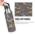 thumbnail image 4 of Yayeee 20oz Insulated Water Bottle Double Wall Stainless Steel with Flip Straw Lid, Halloween Houses Pattern, 4 of 7