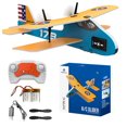 thumbnail image 3 of Bruce&Shark RC Plane, Remote Control Airplane Toy, 2.4GHZ RC Airplane RC Glider with Lights, KF801 Remote Control Airplanes Foam RC Fighter Airlane Jet for Adults Kids, 3 of 19