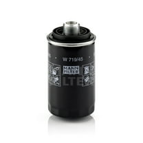 Mann-Hummel W 719/45 - Spin-On Oil Filter Fits select: 2009-2017 VOLKSWAGEN TIGUAN, 2011-2017 AUDI Q5
