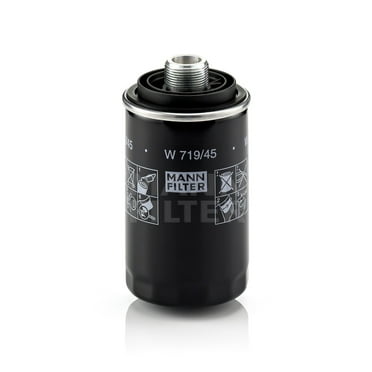 Mann-Hummel W 719/45 - Spin-On Oil Filter Fits select: 2009-2017 VOLKSWAGEN TIGUAN, 2011-2017 AUDI Q5