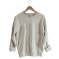 thumbnail image 3 of Vedolay Trendy Tops for Women Sweatshirt for Women Trendy Half Zip Pullover Long Sleeve Fal Clothes,Beige M, 3 of 4