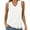 White, variant on SHOWMALL Women's Tank Tops Casual Lace Trim Embroidered Hollow Out Full Liner V Neck Summer Sleeveless Shirts, White, Size Small