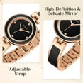 thumbnail image 4 of Bomieux Woman Watches Elegant Bangle Watch for Women with Adjustable Strap 3ATM Water Resistance Gift for Woman, 4 of 9