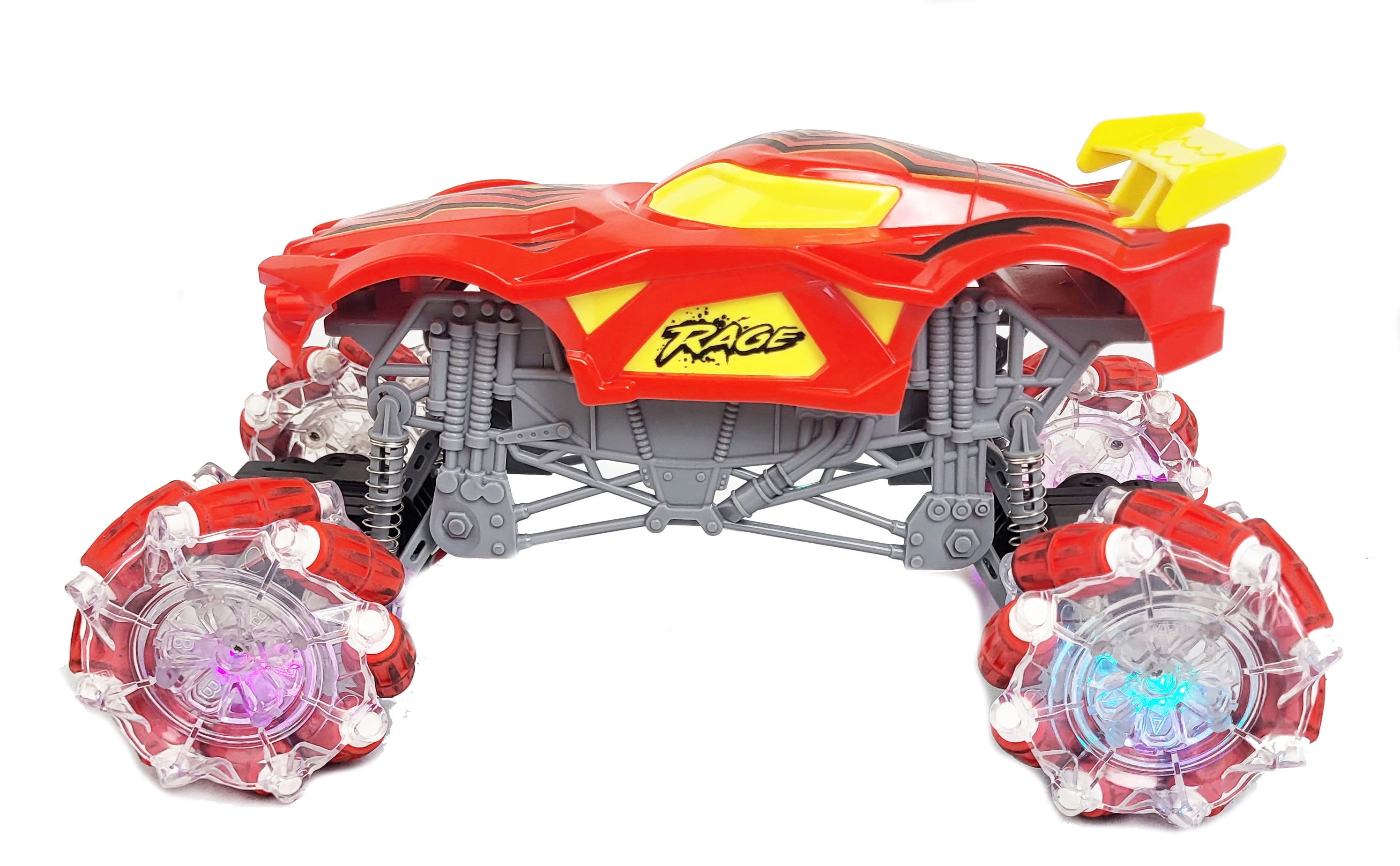 1:16 Scale RC Monster Truck for Kids – Rechargeable Remote Control Off-Road Vehicle with Lights & Sounds, High-Speed Adventure Toy
