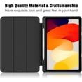 thumbnail image 6 of Case for Xiaomi Redmi Pad SE 11'' 2023, Hybrid Slim Case Cover [Built-in Pencil Holder] Shockproof Cover with Clear Transparent Back Shell for Xiaomi Redmi Pad SE Black, 6 of 14