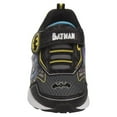 thumbnail image 5 of DC Comics Batman Boys Hook & Loop Sneakers with One White Light, 5 of 8