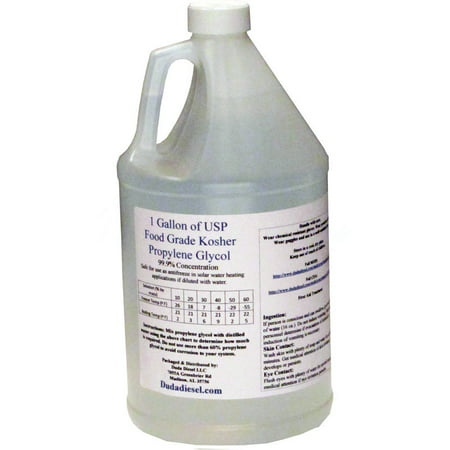 1 Gallon Jug of Inhibited Propylene Glycol Environmentally Antifreeze for Automotive