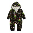 thumbnail image 1 of Pijamas Navideñas Camisón navideño con capucha, mono de una pieza, trajes para el hogar Kuymtek Negro*T 3 M*Bebé Única para Unisex, 1 of 7