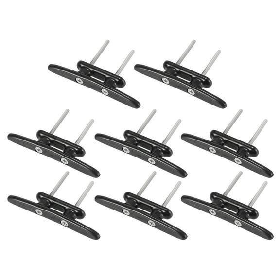 8pcs 4 Inches 100mm Boat Marine Dock Nylon Cleats Kayak Canoe Cleats Mooring Accessories