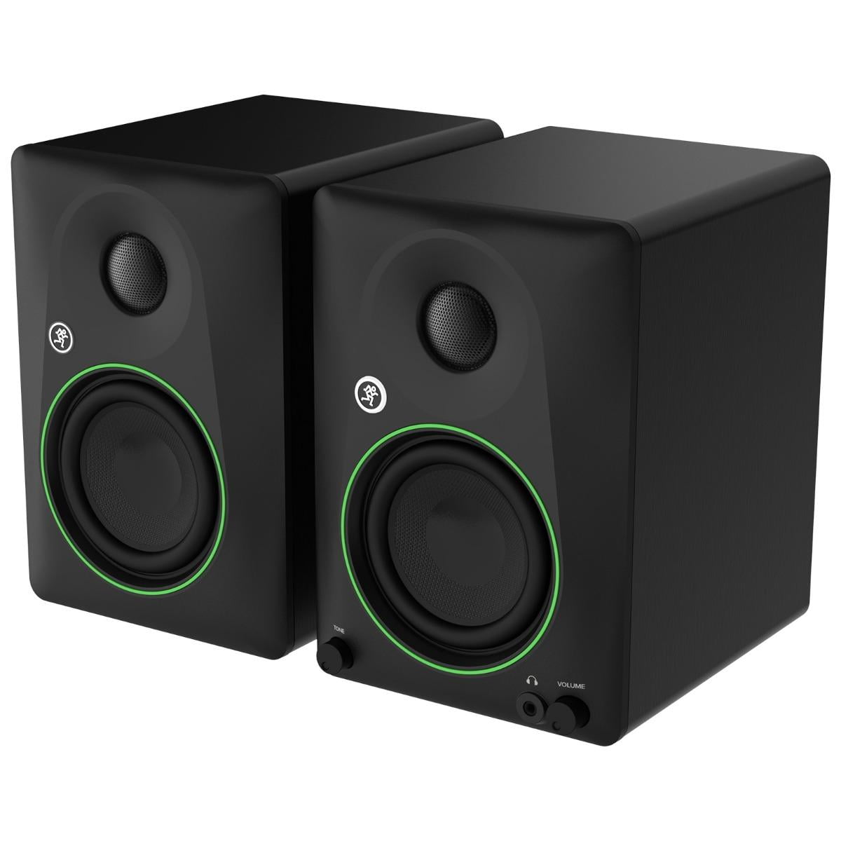 Mackie CR4.5 4.5" Powered Studio Monitors with Stands Package