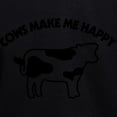 thumbnail image 3 of CafePress - Cows Make Me Happy Sweatshirt - Pullover Hoodie, Classic & Comfortable Hooded Sweatshirt, 3 of 4