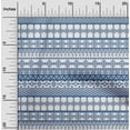 thumbnail image 1 of oneOone Cotton Jersey Blue Fabric Aztec Tribal Sewing Craft Projects Fabric Prints By Yard 58 Inch Wide, 1 of 1