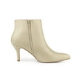 thumbnail image 3 of BLISSFUL STEP Women's Side Zip Pointy Toe Stiletto Heel Ankle Boots, 3 of 6