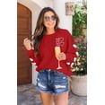 thumbnail image 2 of MOUSYA Love Heart Sweatshirt for Women Happy Valentine's Day Shirts Tie Dye Crewneck Pullover Tops, 2 of 6