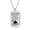 Silver, variant on Father's Day Gift Pendant Necklace TO MY DAD Letter Key Chain Present