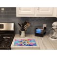 thumbnail image 2 of Samoyed Hippie Dawg Glass Cutting Board Large 12 in x 15 in, 2 of 5