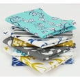 thumbnail image 3 of Soimoi 8 Pc Fat Quarter Bundle,Floral DitsyPrint 18"x 22"DIY Patchwork-100% CottonPre-Cut Quilting Fabric Blue, Grey, Dark Yellow, 3 of 6