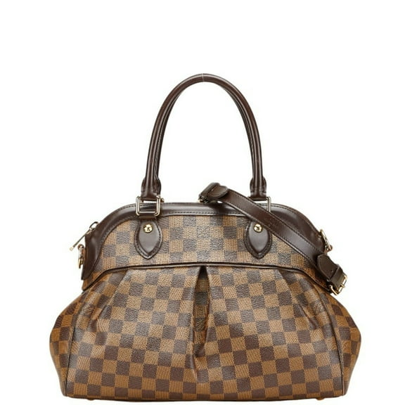 Pre-Owned Louis Vuitton Damier Trevi PM Handbag/Shoulder Bag, 2-Way, N51997, Brown... (Good)