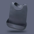 thumbnail image 1 of Babero de silicona para adultos con recogedor regalo Protectores de ropa suave impermeable para el Hombres Mujeres Hogar M Gris Yinane Babero para discapacitados para adultos, 1 of 8